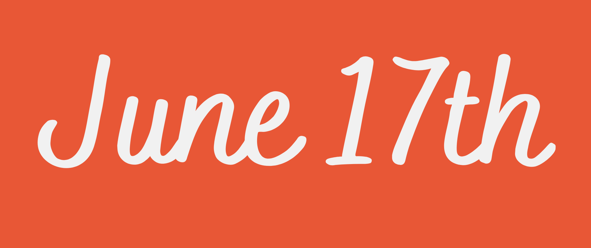 June 17th 2026