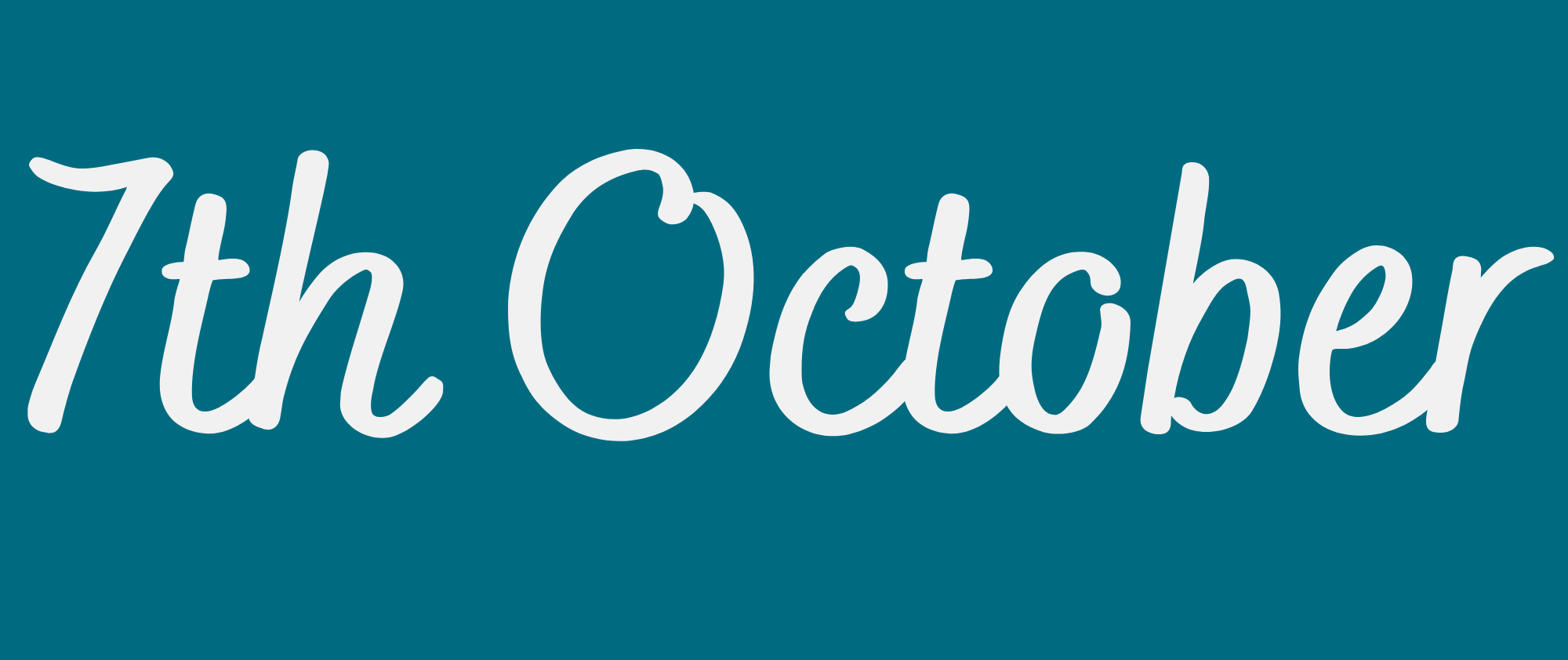 October 7th