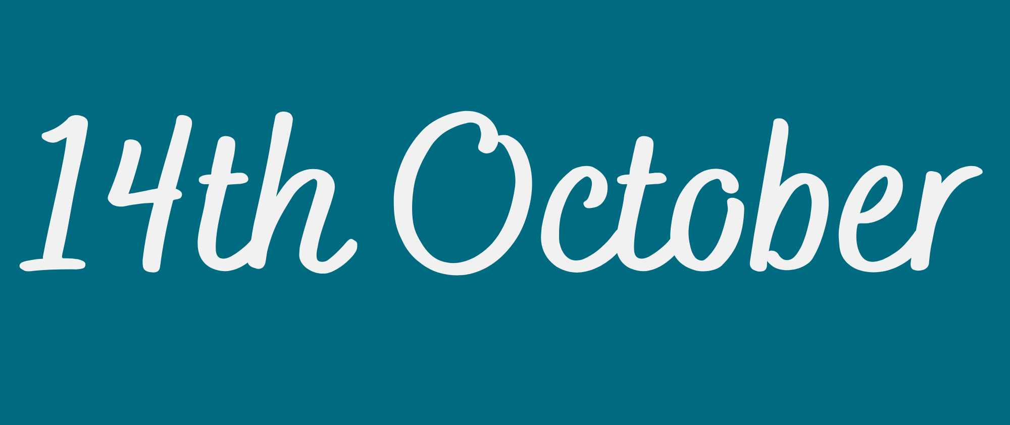 October 14th