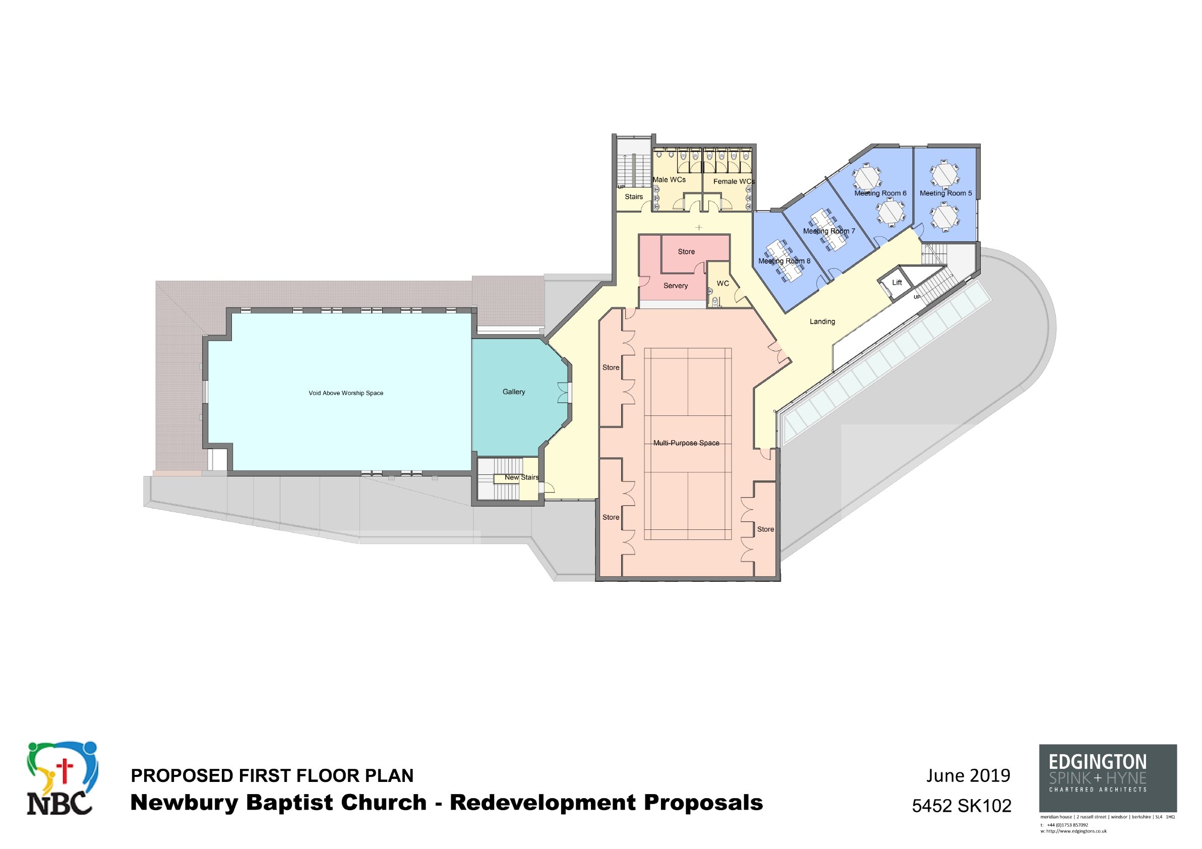 5452-Proposed First Floor Plan