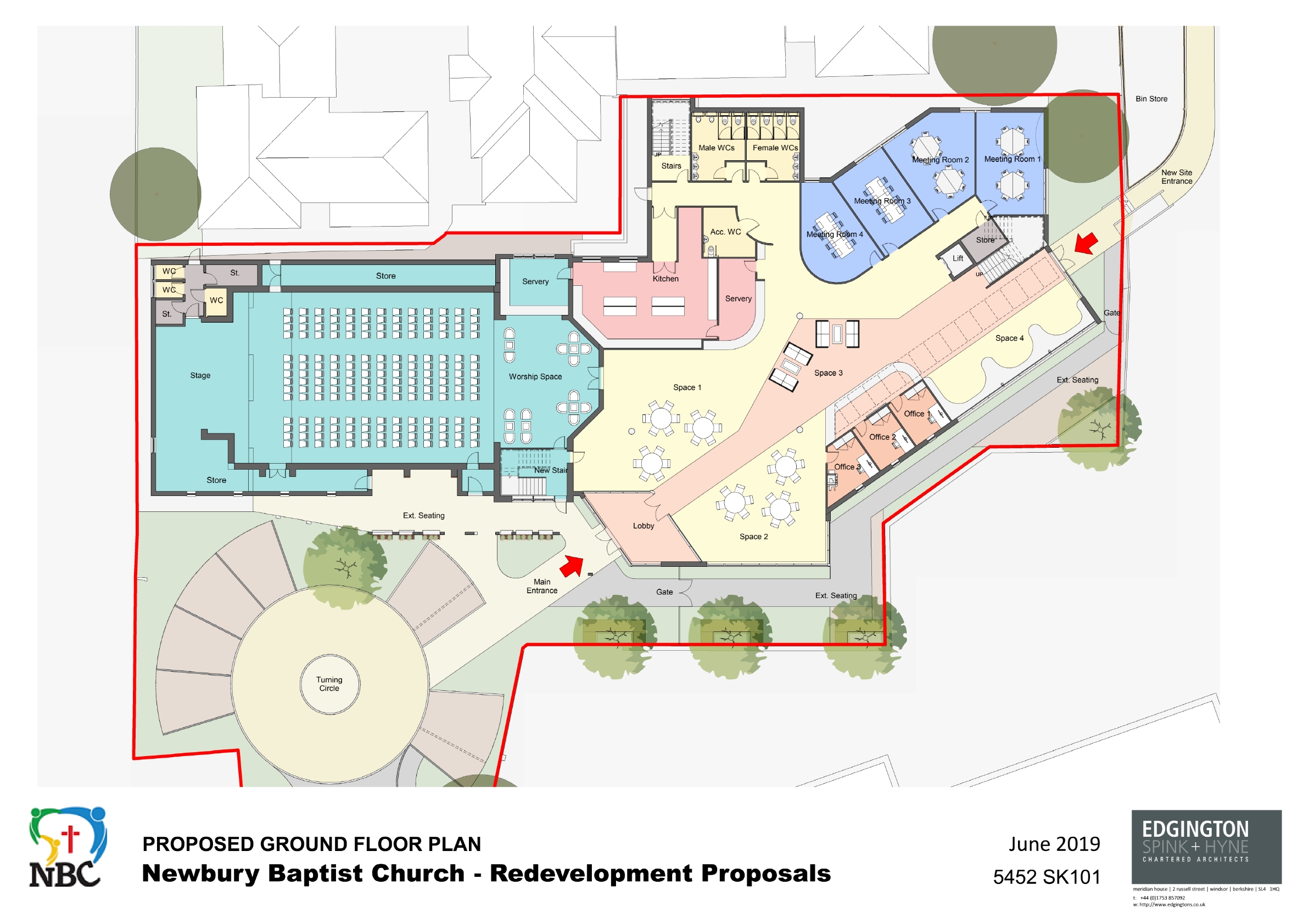 5452-Proposed Ground Floor Pla
