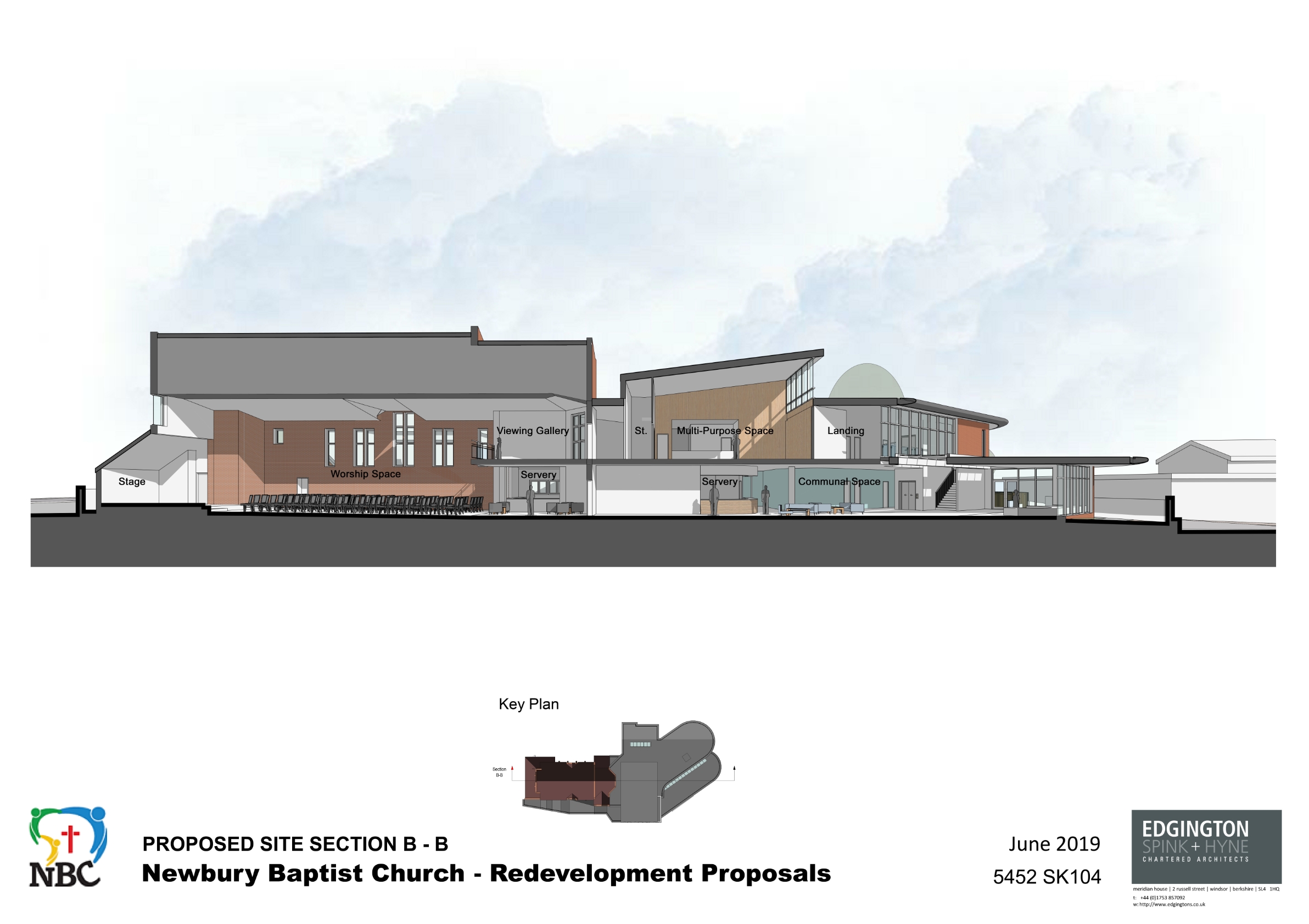 5452-Proposed Site Section B-B