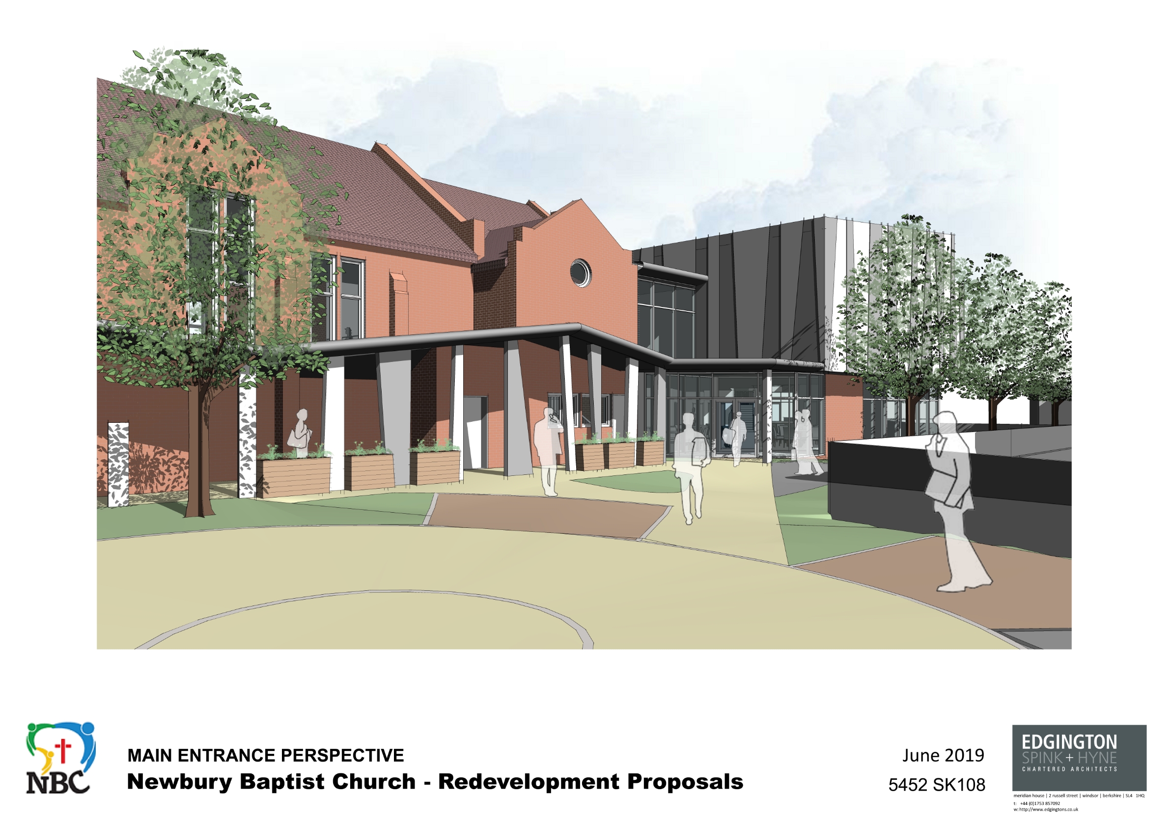 5452-Main Entrance Perspective